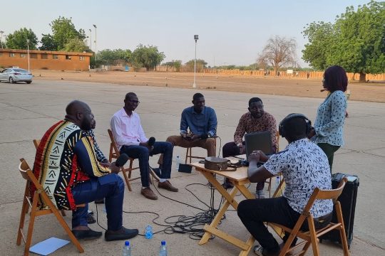 Enregistrement de tous à la fada au Stade Général Seyni Kountché de Niamey