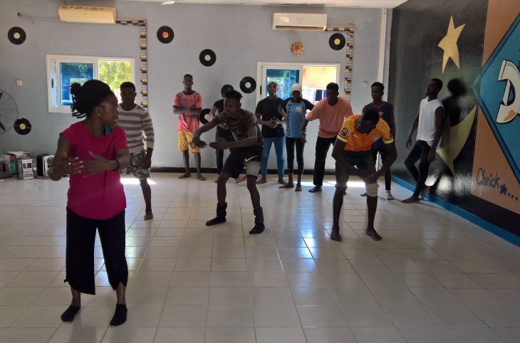 Atelier de danse contemporaine à Niamey