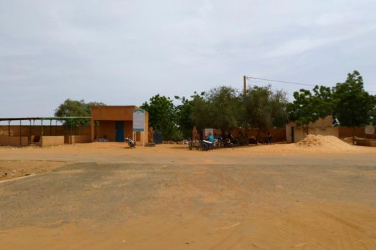 Portail du cimetière musulman de Niamey