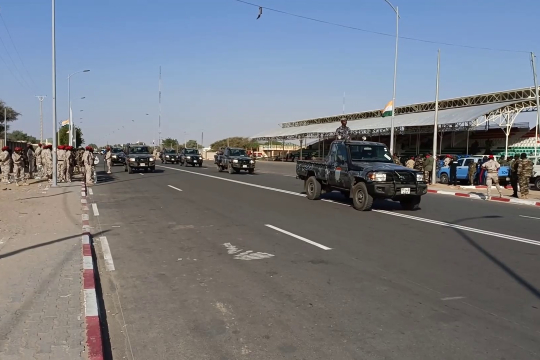 Une parade militaire à Diffa, lors de la cérémonie d'ouverture de Diffa N'glaa le 13 décembre 2021 - CC Abdoul Rachid Maïga - Studio Kalangou