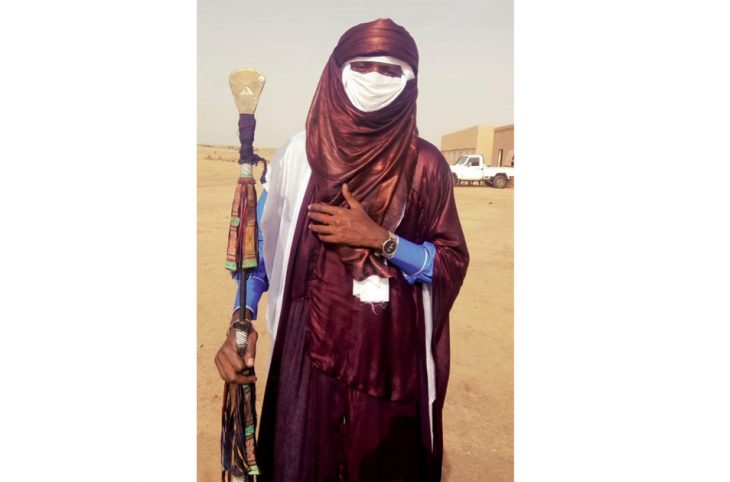 Portrait d'Abdoul Hakim Ousmane, artiste et défenseur de la culture touarègue