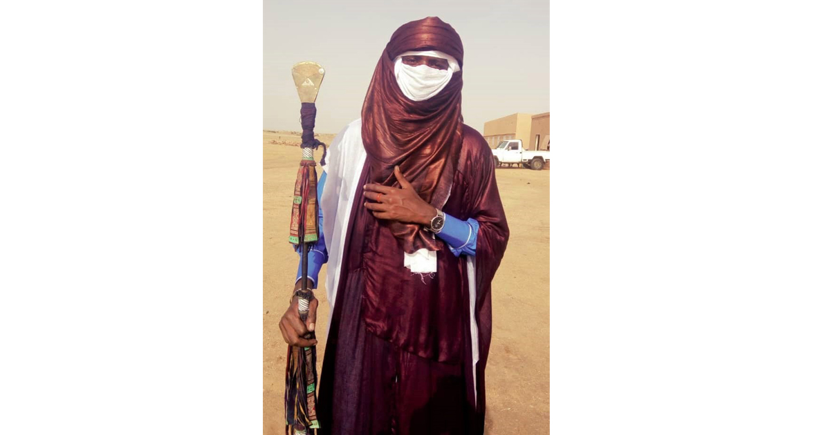 Portrait d’Abdoul Hakim Ousmane, artiste et défenseur de la culture touarègue