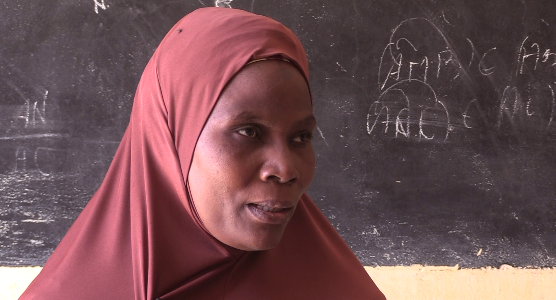 Portrait de Sabira Ibrahim, enseignante malvoyante