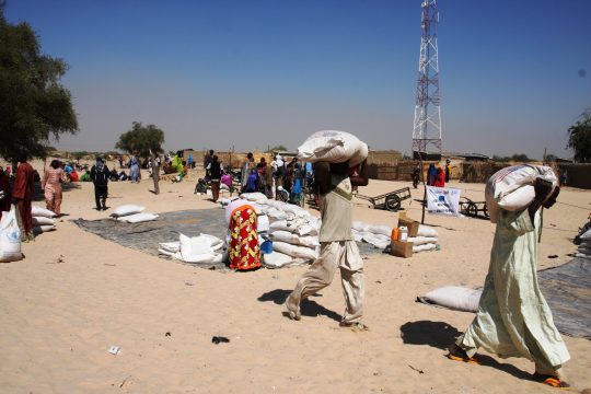 Les Nigérians ont traversé massivement la frontière avec le Niger lorsque les insurgés de Boko Haram ont attaqué leur ville, Damassak, le 24 novembre 2014. Le camp de fortune de Gagamari dans la région de Diffa compte 16 000 réfugiés. Suite à une série d'attaques le long de la frontière, le gouvernement du Niger a déclaré l'urgence humanitaire et demandé aux organisations de l'aider à installer des camps. La violence dans le nord-est du Nigéria a entraîné le déplacement de 150 000 personnes vers les pays voisins - dont la majorité se trouvent au Niger - et plus de 1,5 million de personnes au Nigéria même. Le service d'aide humanitaire et de protection civile de la Commission européenne (ECHO) soutient diverses agences des Nations Unies et ONG afin de fournir une aide urgente, mais les besoins sont immenses et l'accès difficile.