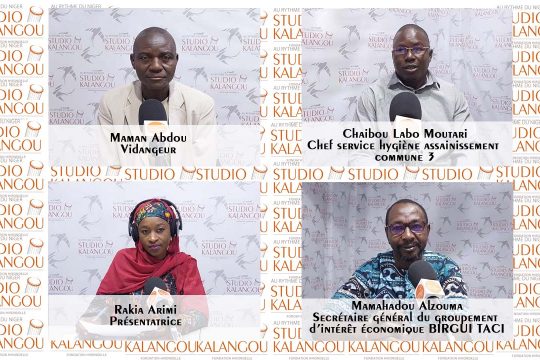 Les invités au forum sur la vidange des fosses septiques et transformation des boues de vidange à Niamey