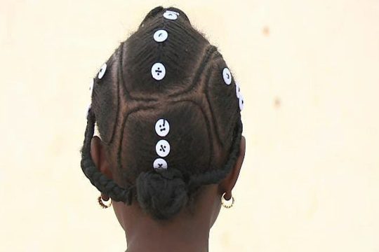 Une tresse traditionnelle du Niger