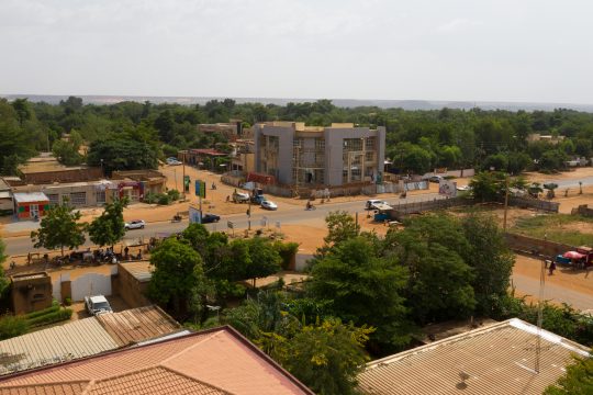 vue sur la ville de Niamey
