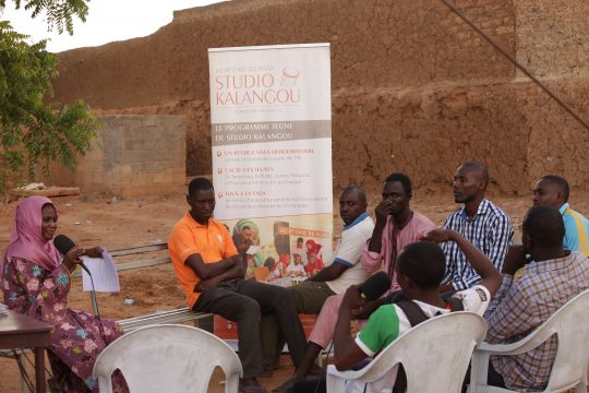 Enregistrement de l'émission "Tous à la fada" à Bouza dans la région de Tahoua