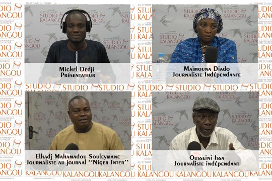 Les invités au forum de la presse / Studio Kalangou
