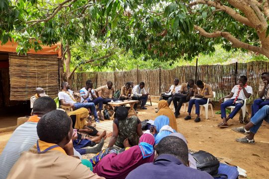 Réunion des cadres du Scout à Settoré