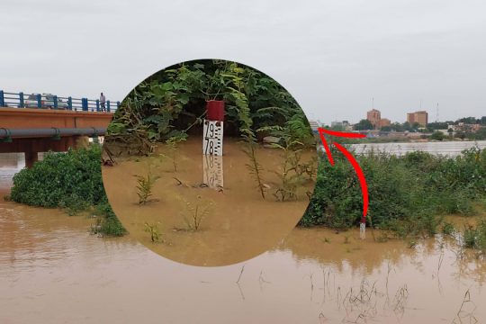 Le fleuve Niger connaît actuellement une montée rapide des eaux avec des valeurs de débits supérieures à celles observées l’année passée.