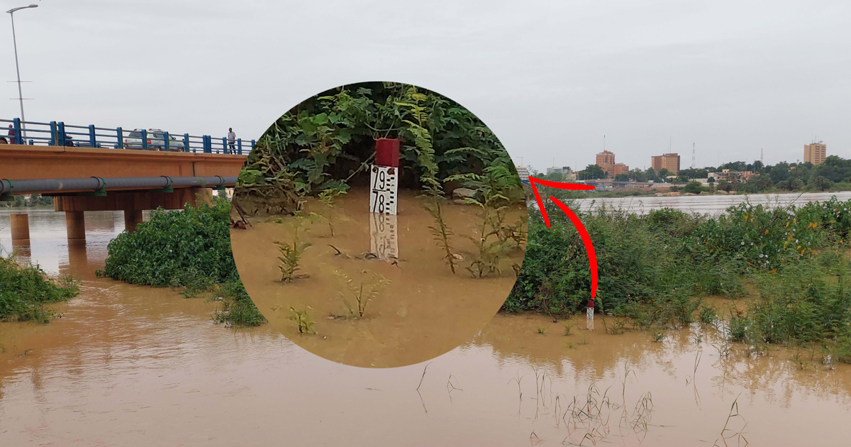 Le fleuve Niger atteint le seuil d’alerte orange