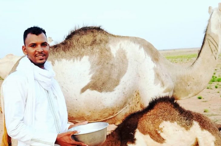 Portrait de Silimane Alhassane Tabane, jeune entrepreneur dans la filière laitière à Agadez