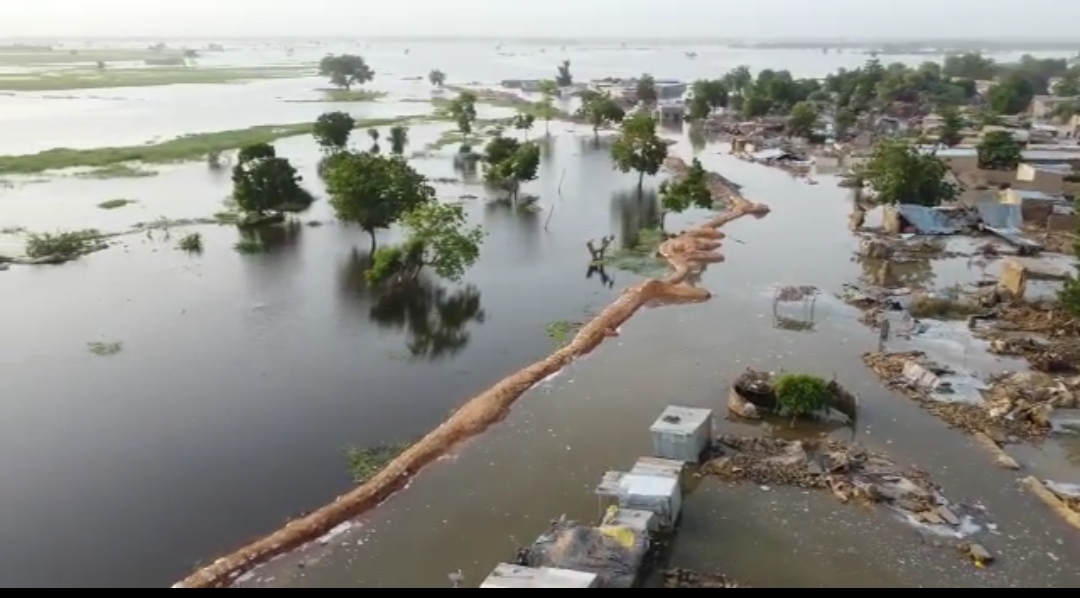 Crue de la Komadougou, la ville de Diffa inondée