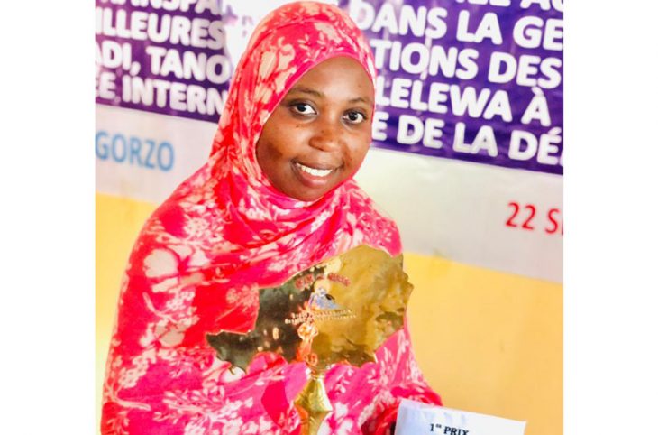 Portrait de Malika Saley Hassane, lauréate du concours web activiste dans le domaine de la bonne gouvernance