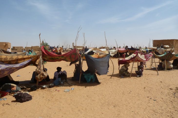 Arrivée de nouveaux déplacés maliens à Tassara
