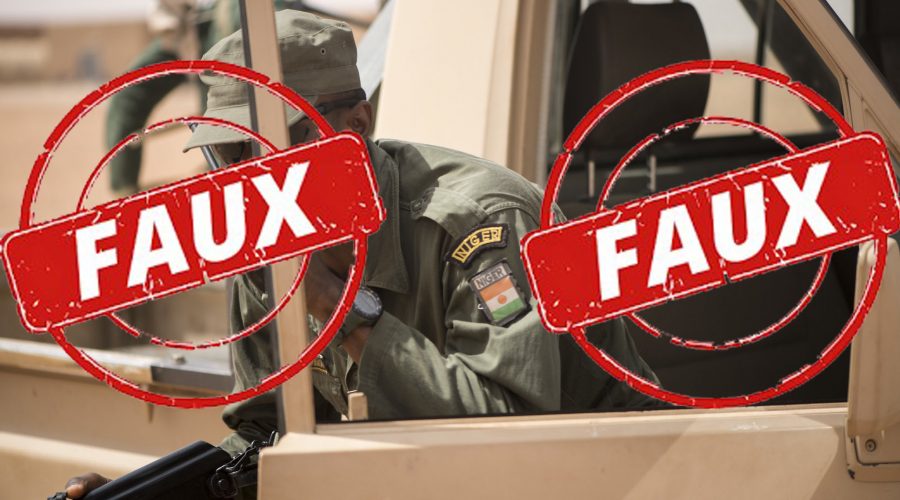 Depuis quelques heures circule en boucle sur les réseaux sociaux une fausse information faisant cas d’un coup d’Etat au Niger.