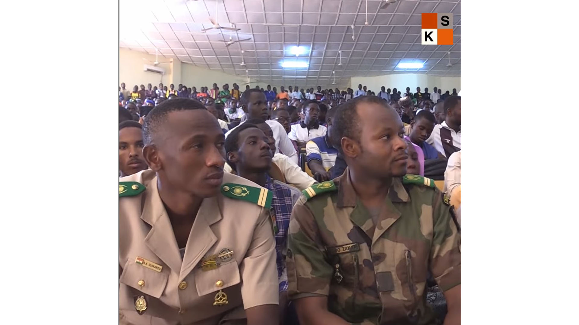 Le ministère de la défense anime une conférence publique à l’université de Niamey