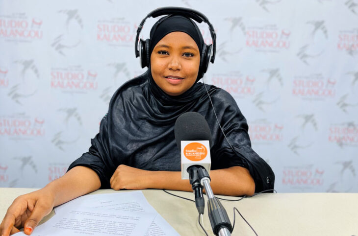 Portrait, de Mariam Adey, journaliste au studio Kalangou