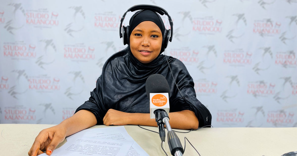 Portrait, de Mariam Adey, journaliste au studio Kalangou