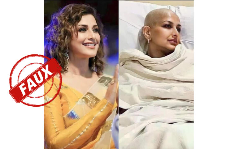 Ces photos montrent l’actrice Sonali Bendre et non Crisda Rodriguez