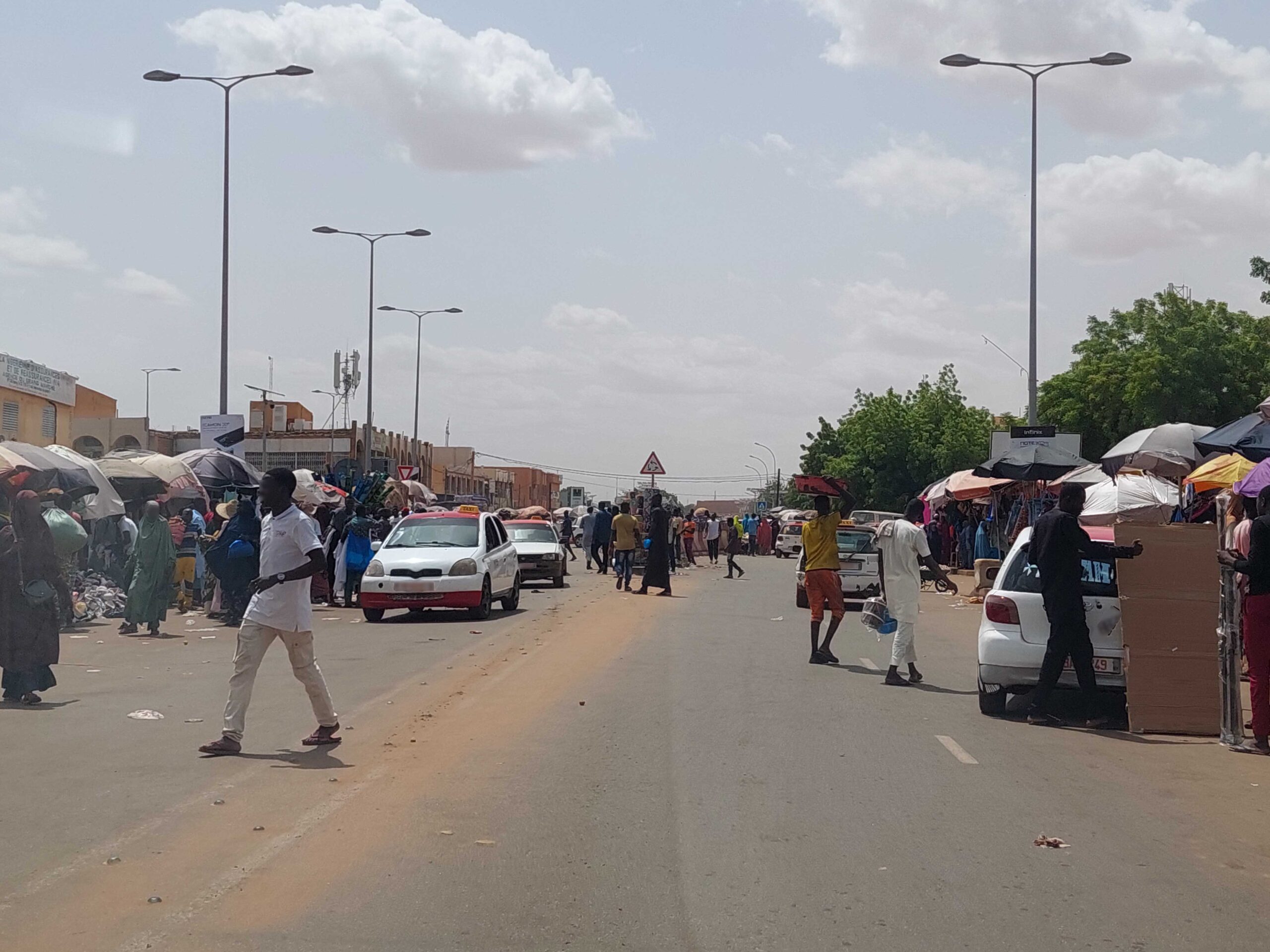 Niamey après la déclaration du CNSP