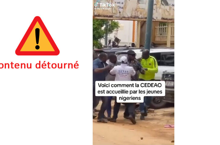Une délégation de la Cédéao lapidée à Niamey ? Il n'en est rien.
