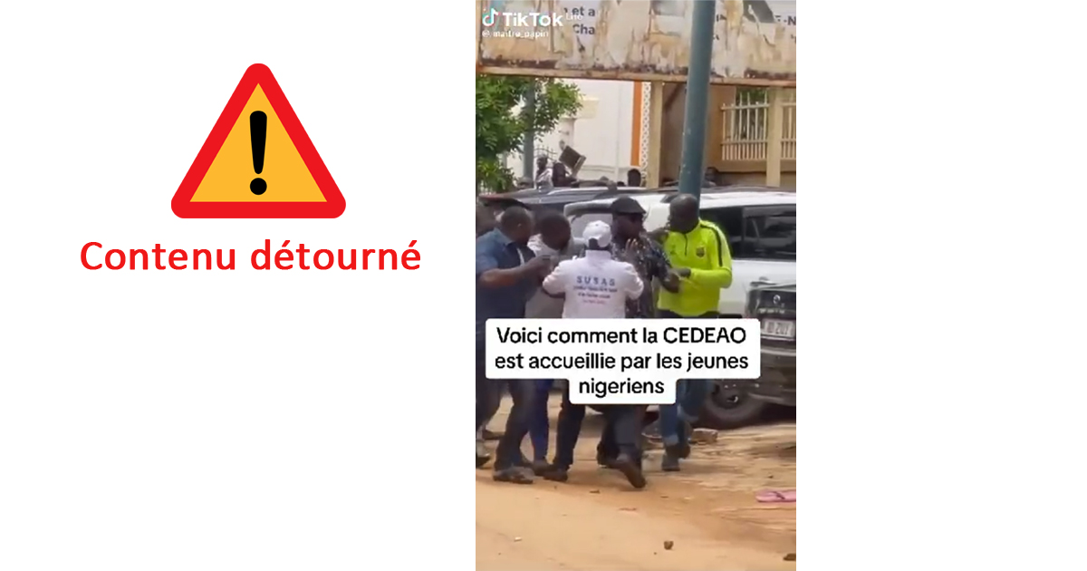 Une délégation de la Cédéao lapidée à Niamey ? Il n’en est rien.