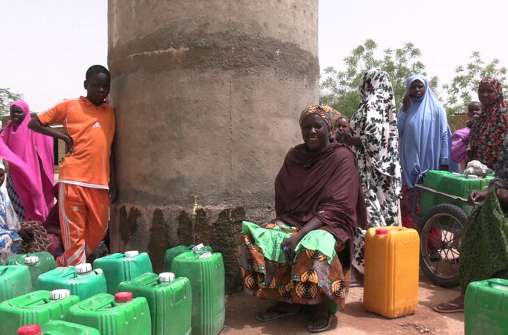 Portrait de Fatima Walla, gestionnaire d’un forage d’eau à Adabdab