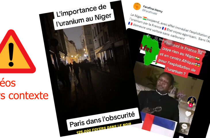 Niger: suspension de la fourniture d’uranium à la France et coupure d’électricité à Paris ? Il n’en est rien.