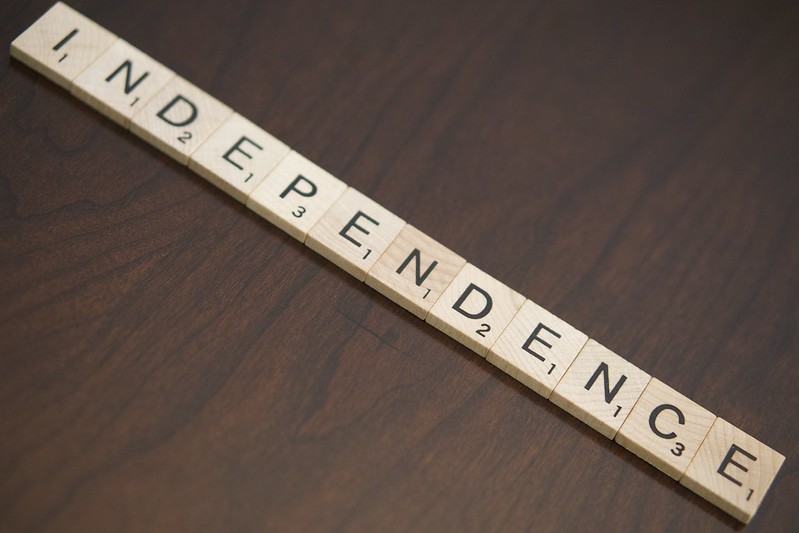 Définition du mot indépendance 