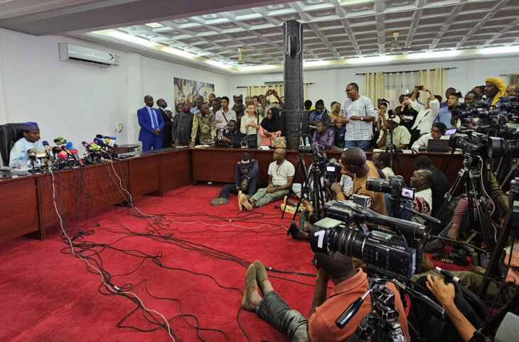 Point de presse du premier ministre du Niger