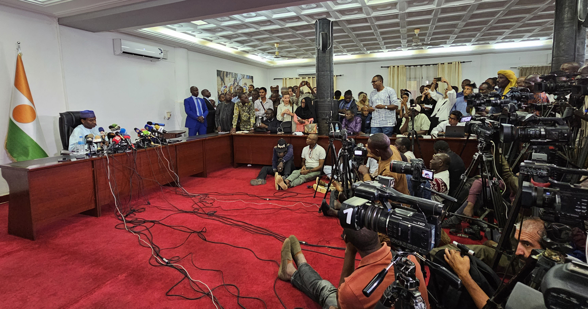 Point de presse du premier ministre du Niger