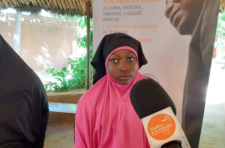 A découverte de Roumanatou Hassan, jeune apprenante au centre socio-éducatif de Doucthi
