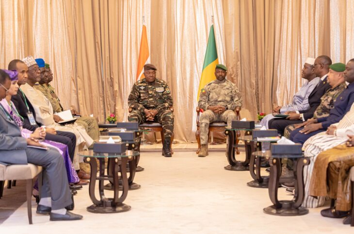 Le Général Tiani en visite diplomatique au Mali et au Burkina Faso