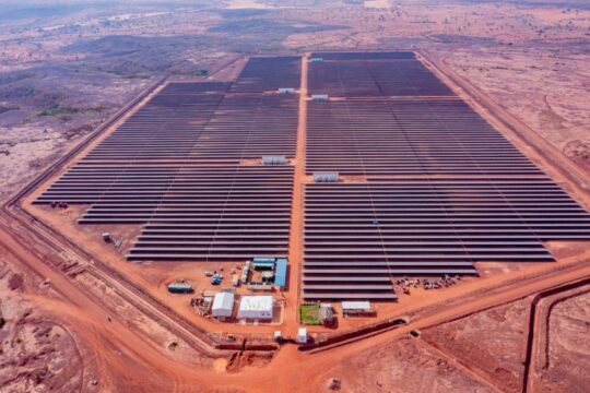La centrale solaire de Gorou Banda, au Niger, en novembre 2023. © Nigelec / Twitter/X.