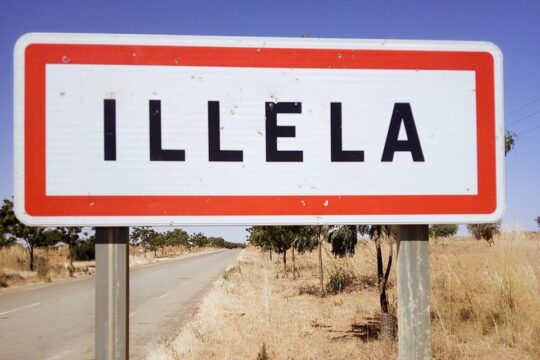 Panneau signalant l'entrée du canton d'Illéla / Source : visit-niger.com
