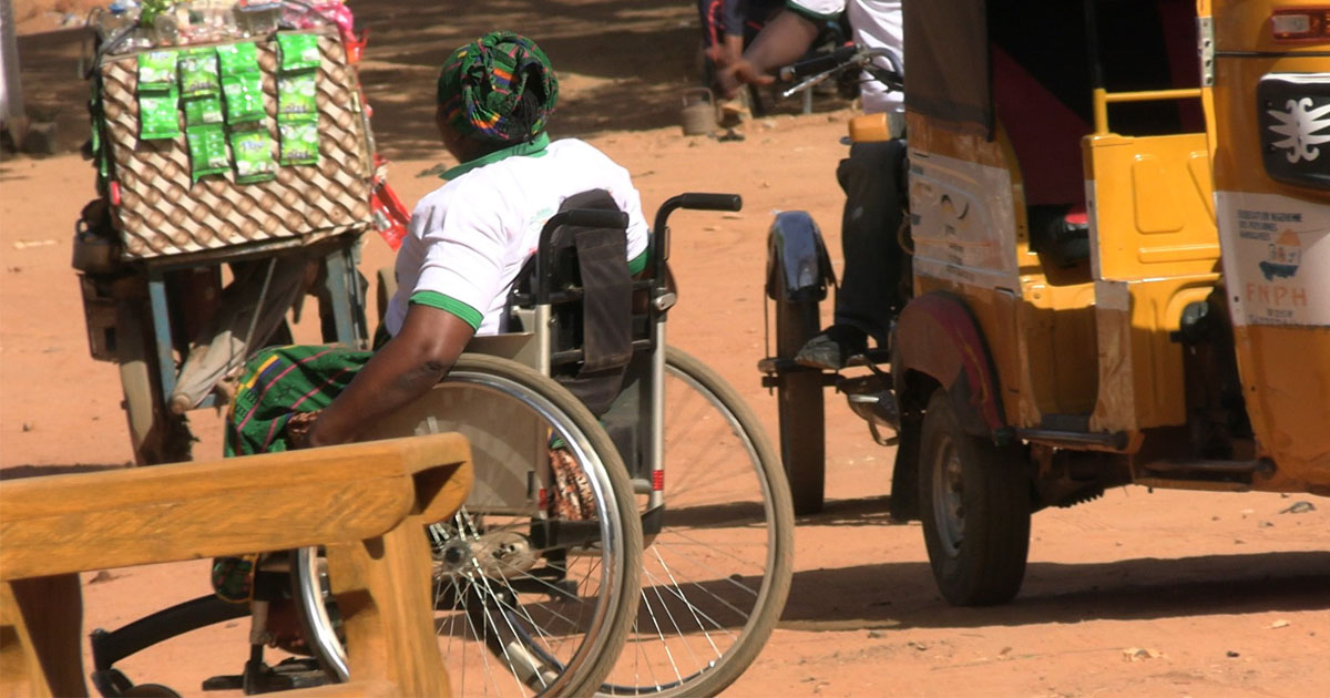 Appui du CICR à Kadidjatou Amadou, femme handicapée