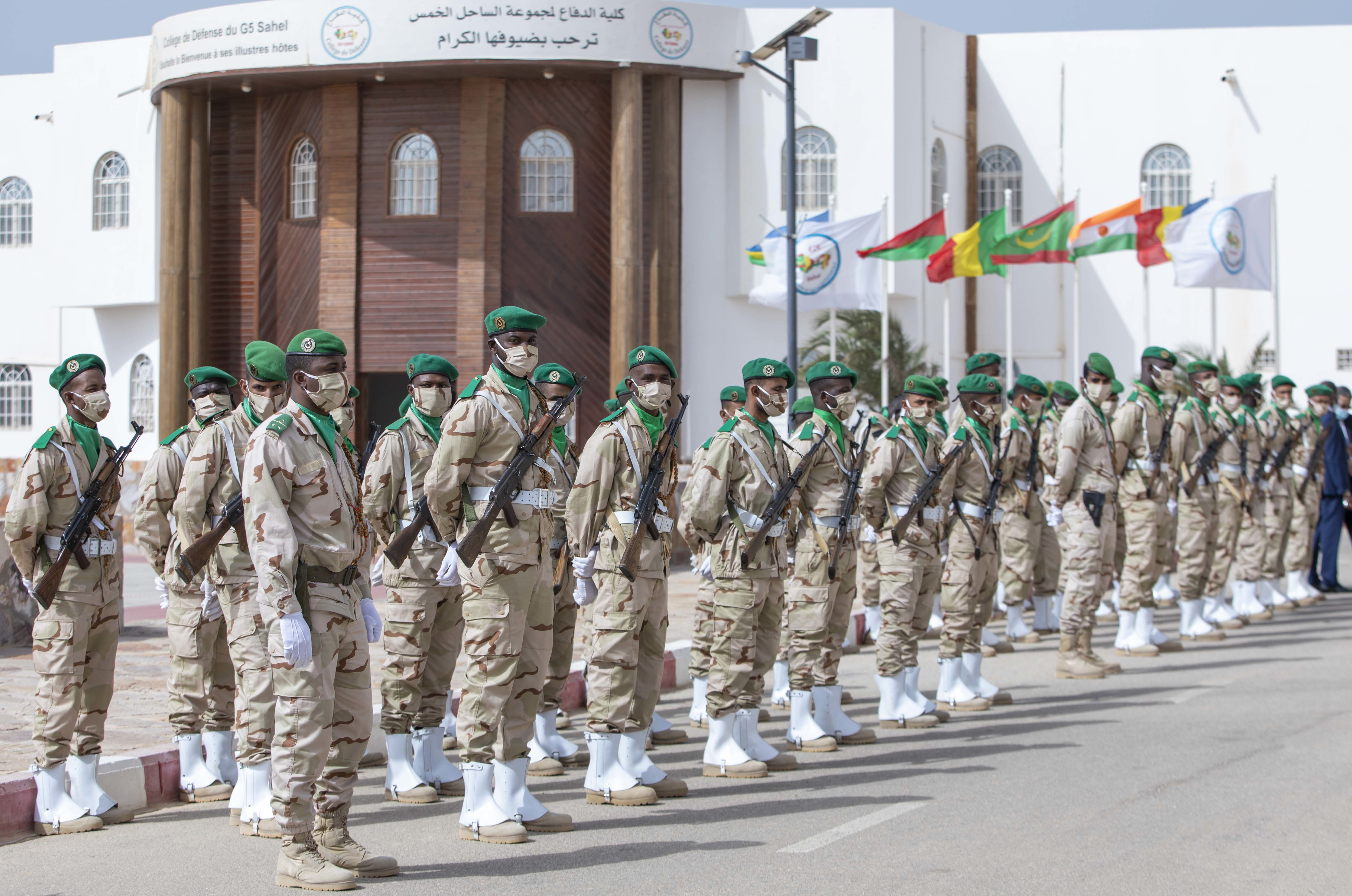 Collège de défense du G5 Sahel | Nouakchott, le 24 février 2022 lors de la visite du président Kagame / Source : flickr.com – Licence Creative Commons