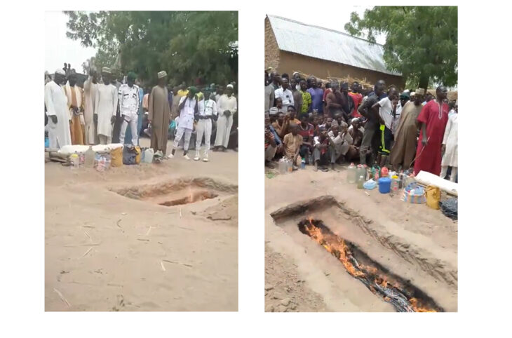 Cette tombe en flamme n’est pas un châtiment divin mais une forme de rituel de protection