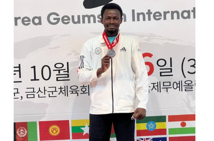 🥋 Ahmadou Boubacar, médaillé d'argent en Corée du Sud