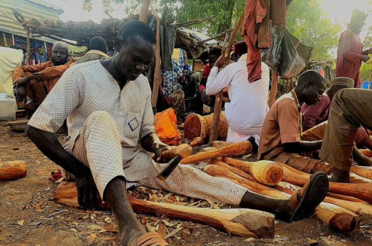Portrait de Lawali Ibrahim, un artisan du bois à Kantché 