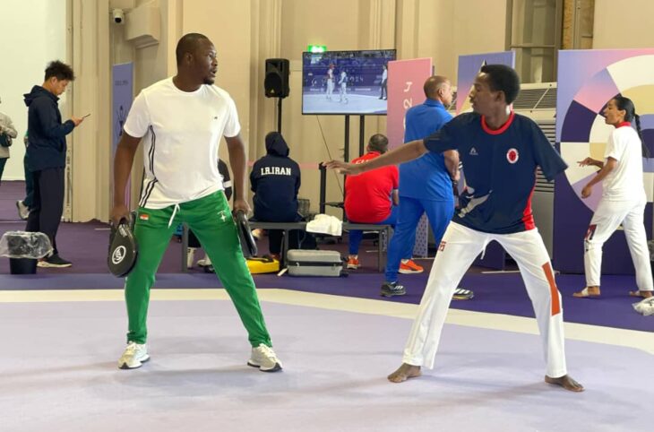 Idé Oumarou Djabiri : un taekwondoïste paralympique entre tatami et études