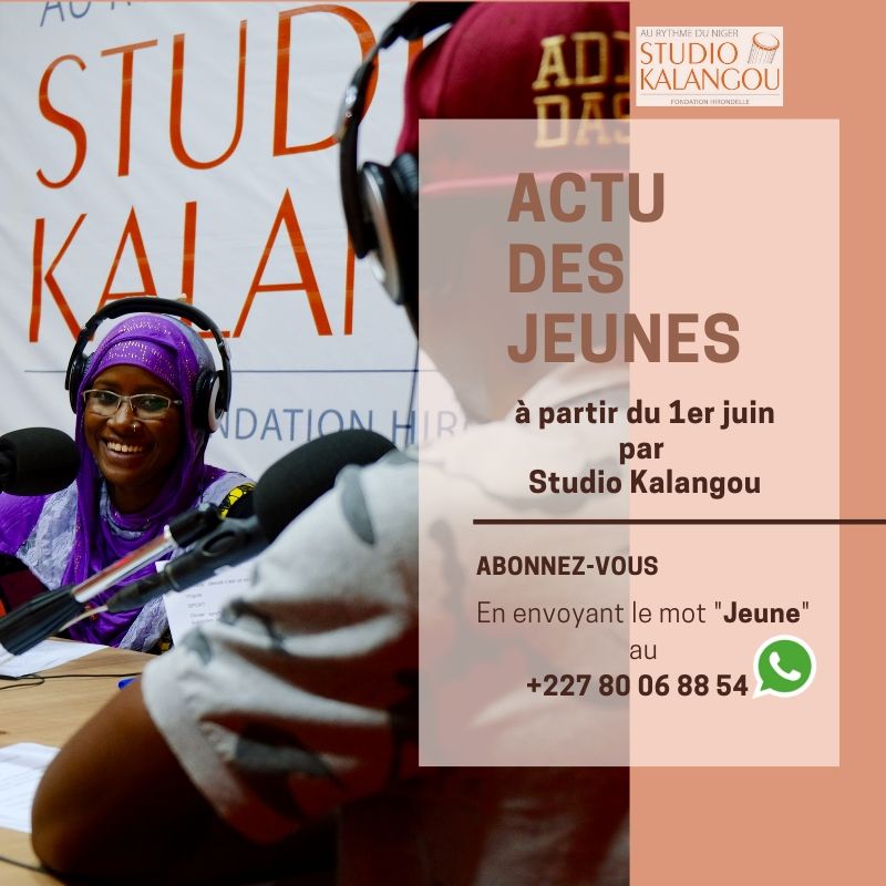 Lancement des programmes jeunes de Studio Kalangou le 1er juin à 17h