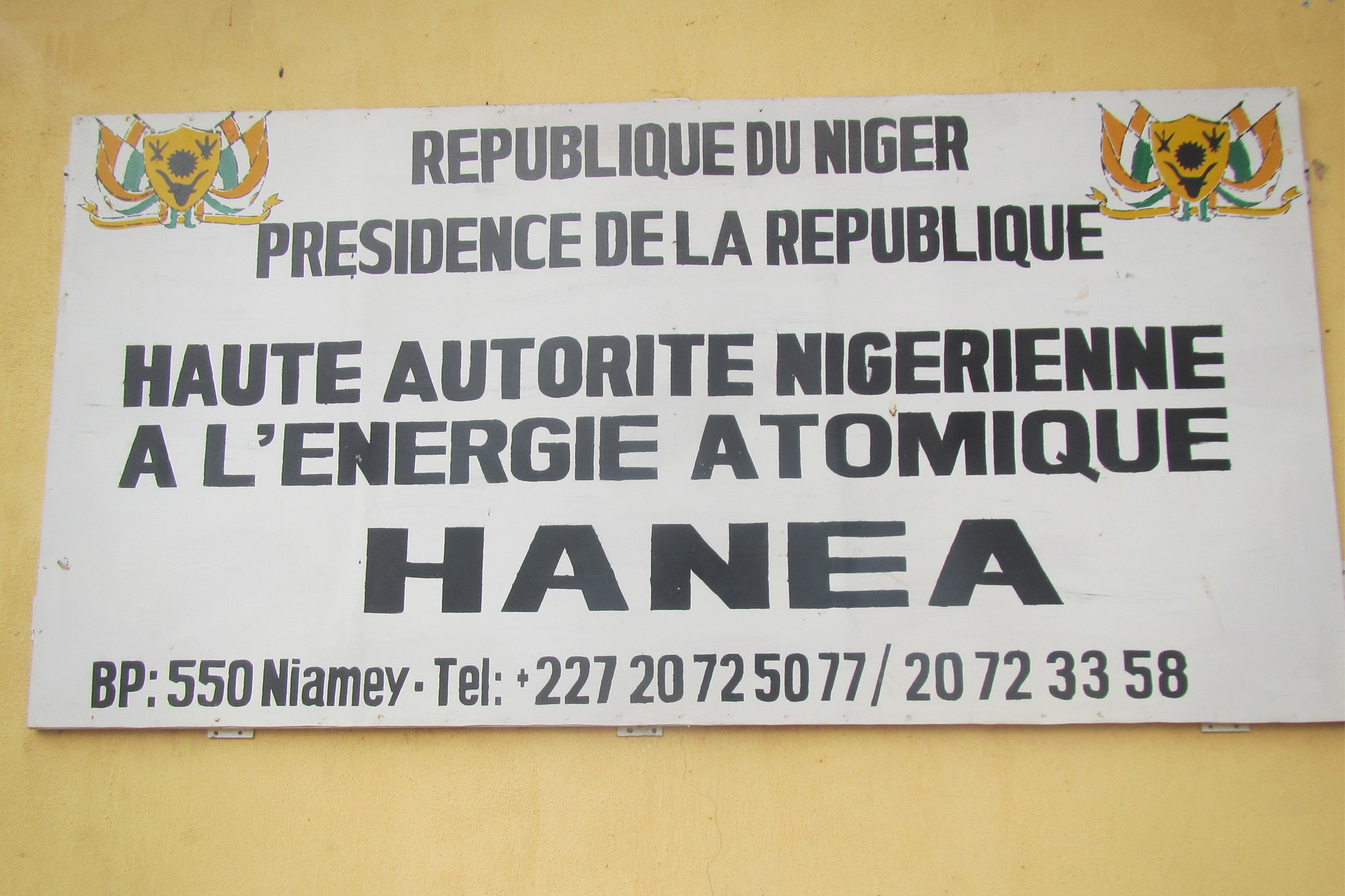 Réception du rapport d’évaluation intégrée de l’infrastructure nucléaire du Niger