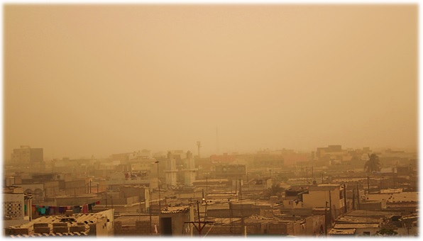 Harmattan au Niger : températures froides accompagnées de vent de poussière?