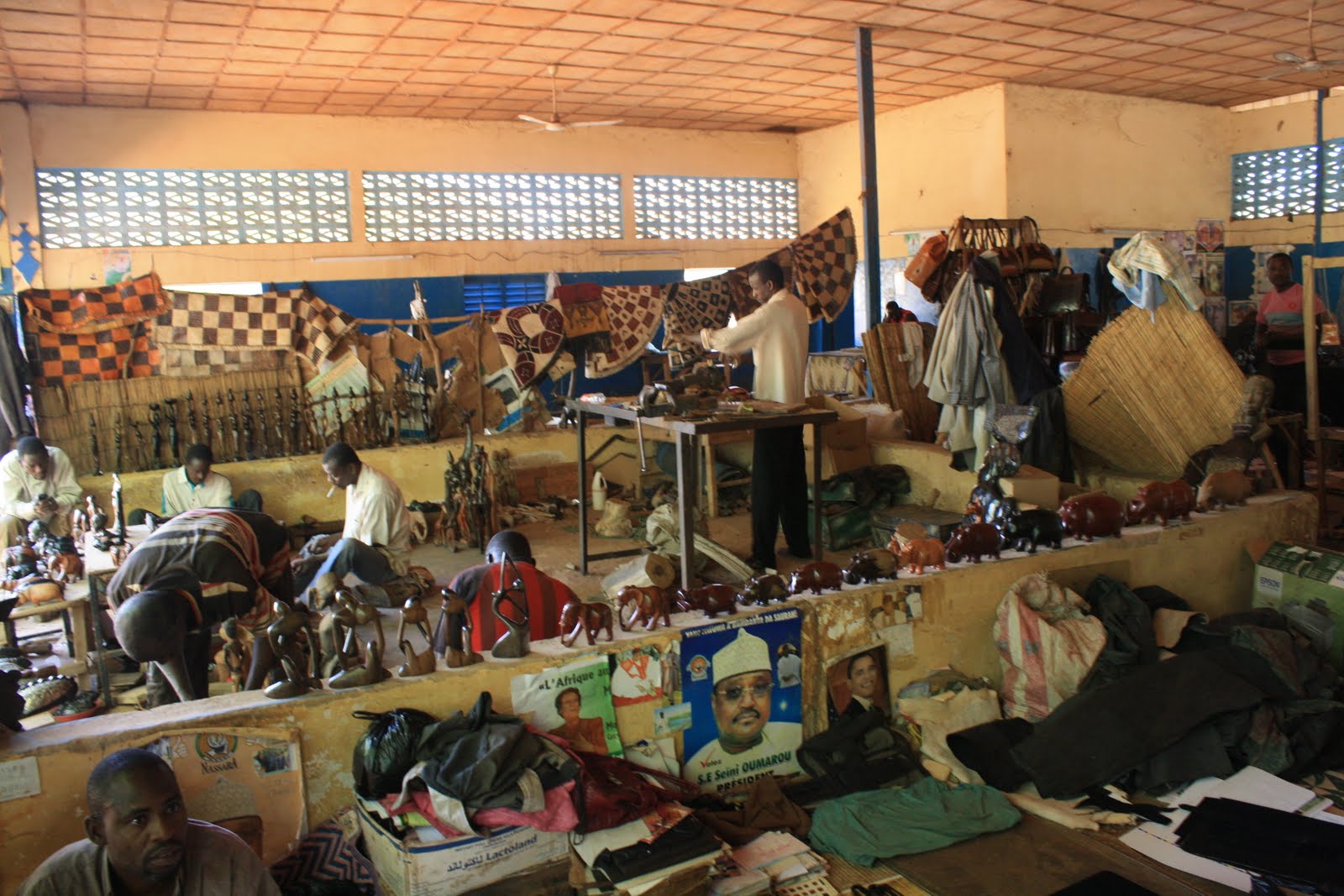 Magazine du 25-08-2018/Commerce d’Art au musée de Niamey: les revendeurs ambulants mal vus par certains artisans