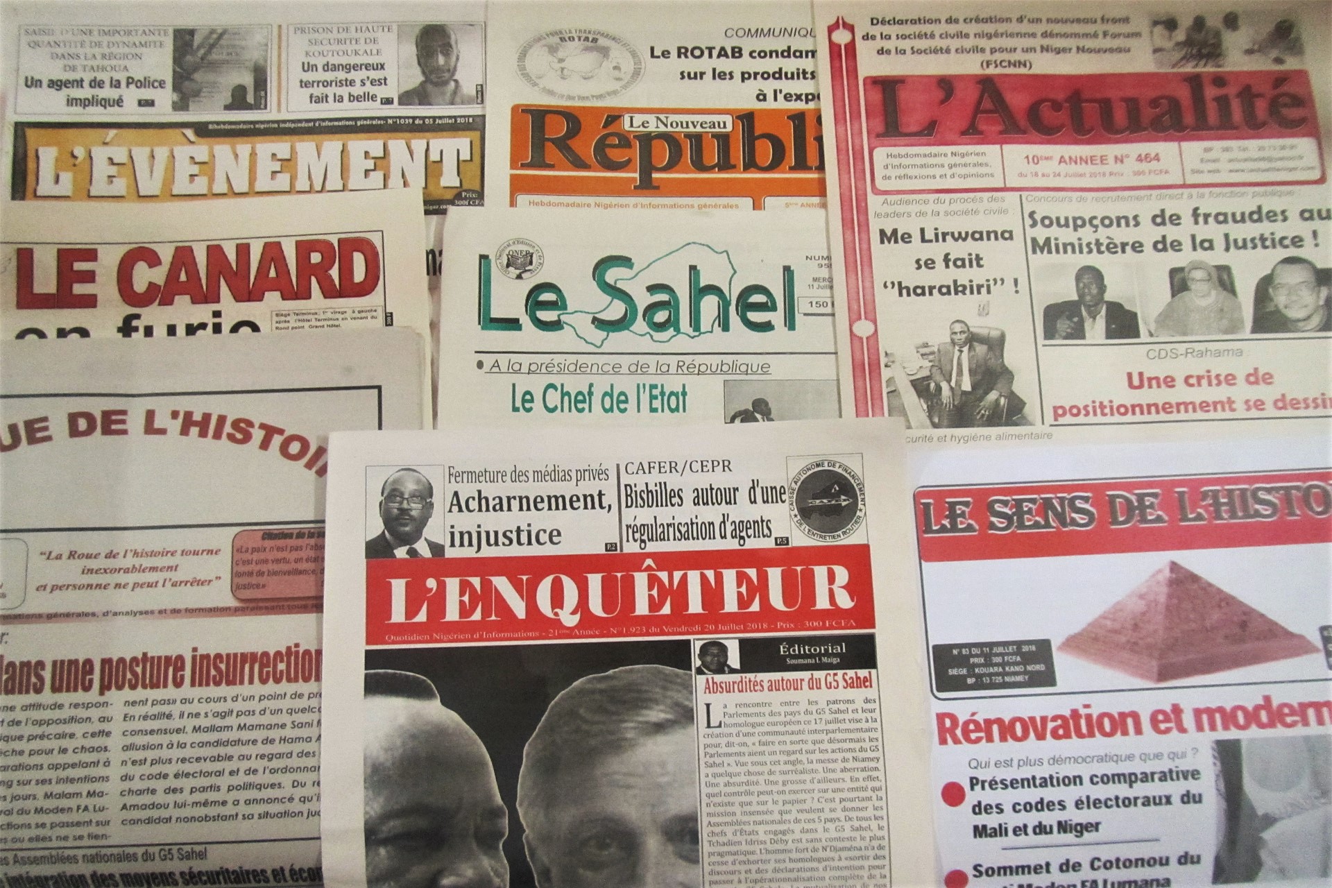 Niger : Plusieurs médias privés fermés pour non-paiement d’impôts