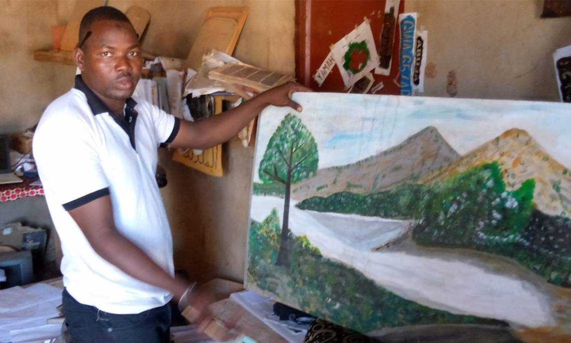 A la découverte de Abdoul Kader Boubacar Salifou May BIRDJI, jeune peintre