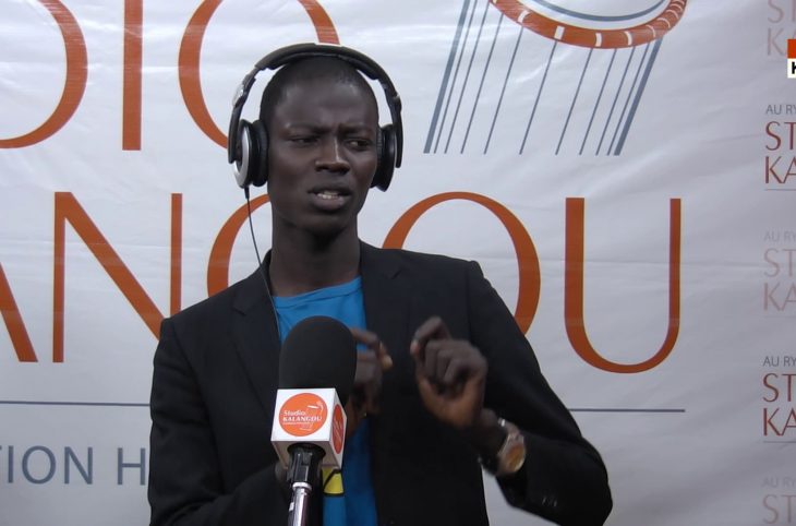 Amadou L'homme Poly Hybride était l'invité de la rubrique " L'artiste s'exprime "